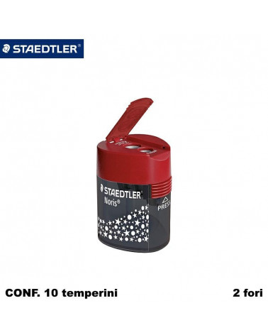 STAEDTLER TEMPERINO 2 FORI TRIANGOLARE 512188 [10PZ]