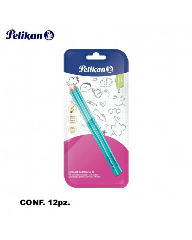 PELIKAN GOMMA MATITA SR/12 12 BLISTER 2PZ.