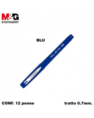 M&G SFERA GEL STICK X-200 0.7 BLU [12PZ]