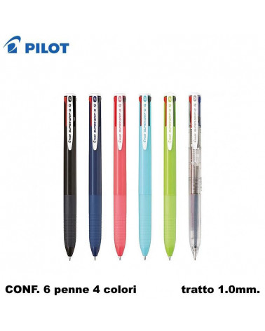 PILOT SFERA SUPERGRIP G 4 COLORI 6PZ.