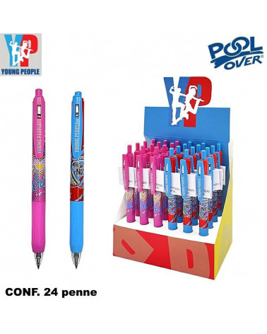 POOL OVER SFERA SCATTO C/MESSAGGIO YOUNG PEOPLE 24pz.51049