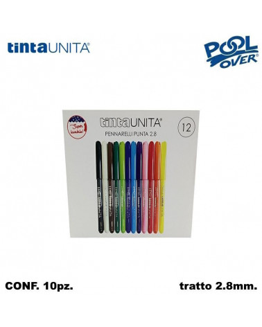 TINTA UNITA PENNARELLO JOY 2.8 12COL.41824 [10PZ]