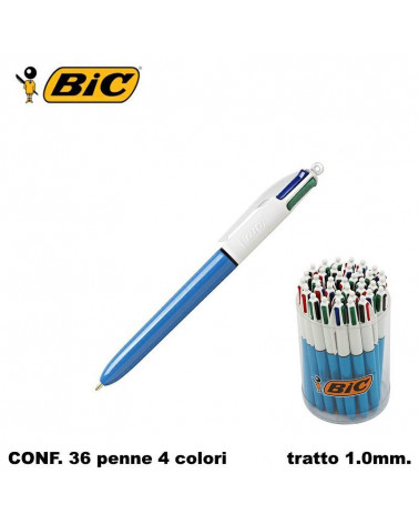 BIC SFERA 4 COLORI 36PZ.