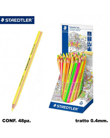 STAEDTLER EVIDENZIATORE MATITA 48PZ. TEXTSURFER12864KP48