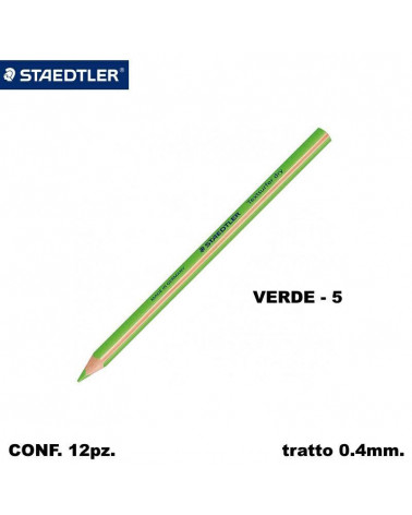 STAEDTLER EVIDENZIATORE MATITA 64-5 VERDE-TEXTSURFER [12PZ]
