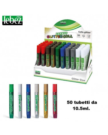 LEBEZ GLITTER COLL 50pz.80856