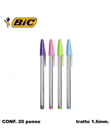 BIC SFERA MULTICOLOR 1,6 20PZ. FUN