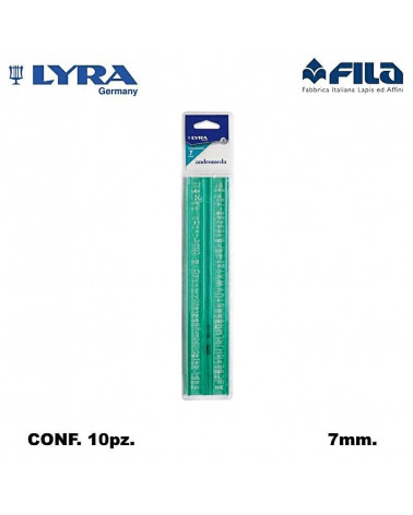 LYRA NORMOGRAFO 7MM  FILA [10PZ]