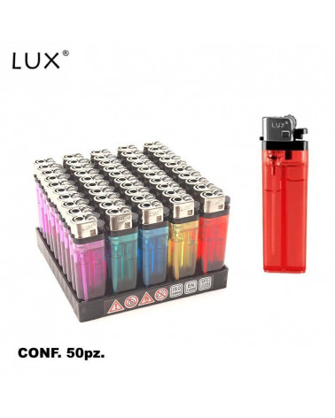 ACCENDINO LUX TRASPARENTE [50PZ]