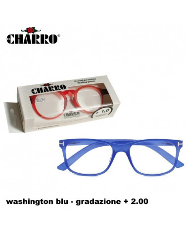 OCCHIALI EL CHARRO WASHINGTON BLU +2.00