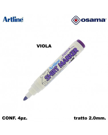 OSAMA MARCATORE PER STOFFA PURPLE/VIOLET T-SHIRT[4PZ]