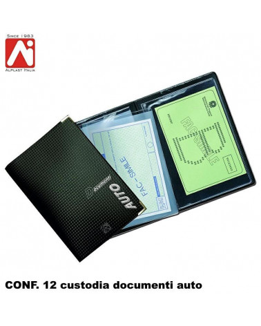 ALPLAST CUSTODIA DOCUMENTI AUTO 1007F [12PZ]