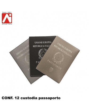 ALPLAST CUSTODIA PASSAPORTO 1012SCM [12PZ]