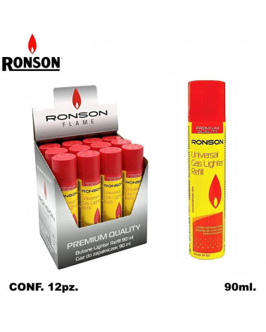 GAS RONSON UNIVERSALE 90ML. [12PZ]