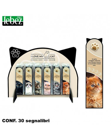 LEBEZ SEGNALIBRO I LOVE MY CAT 81954 [30PZ]