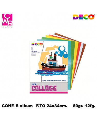 CWR COLLAGE 24X34 12FG. ALBUM 701/12 [5PZ]