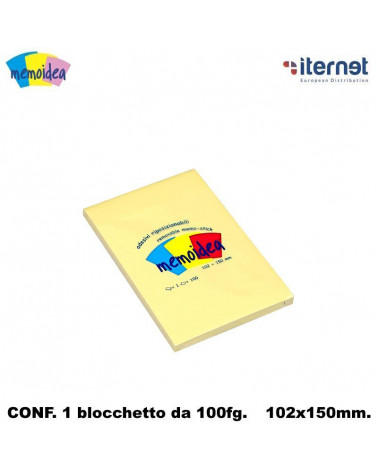 MEMOIDEA NOTES ADESIVI 102X150