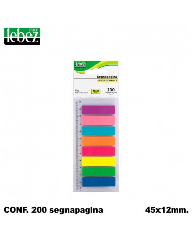 LEBEZ SEGNAPAGINA 21345 8 COLORI [24PZ]
