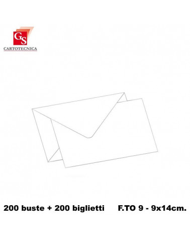 GS COMPLETO VISITA 9 BIANCO 9X14 200/200