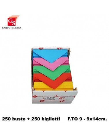 GS COMPLETO VISITA 9 COLORI FORTI 250/250