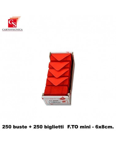 GS COMPLETO VISITA MINI 250/250 ROSSO