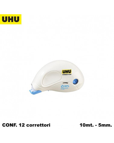 UHU CORRETTORE NASTRO COMPACT [12PZ]