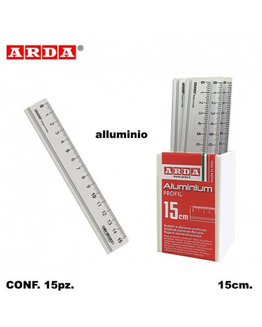 ARDA RIGHELLO ALLUMINIO 15cm. [15PZ]