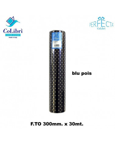 COLIBRI ROTOLO PERFECTA 300X30 BLU POIS