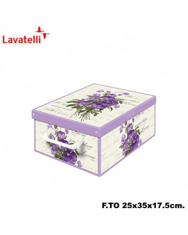 LAVATELLI SCATOLA COLLECTION SMALL VIOLETTE PROFUMATA
