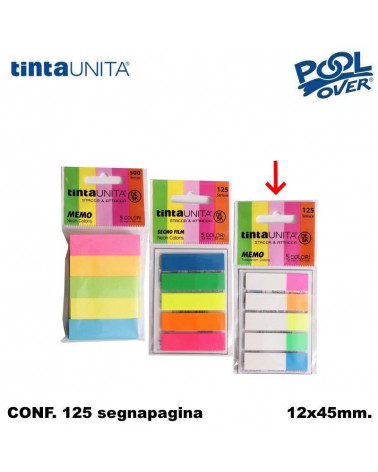 TINTA UNITA INDEX MEMO DESK 12X45 NEON 51176