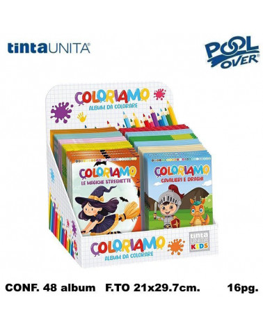 TINTA UNITA KIDS ESP 48 ALBUM DA COLORARE