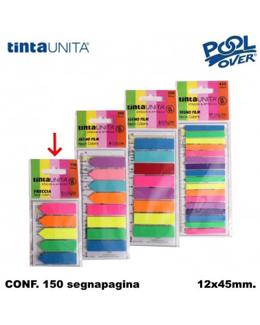 TINTA UNITA INDEX MEMO DESK 12X45 NEON 99594
