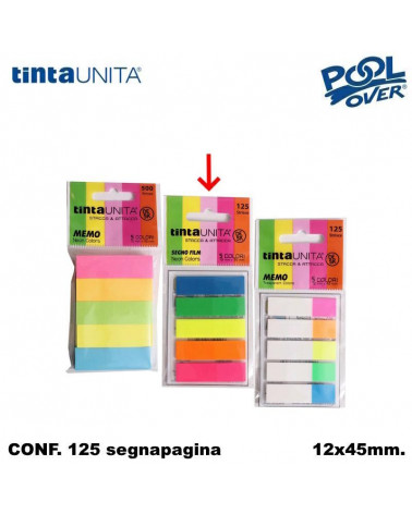 TINTA UNITA INDEX MEMO DESK 12X45 NEON 99597