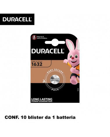 DURACELL 3 VOLTS 1632 BATTERIE [10BL]