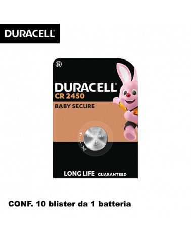 DURACELL 3 VOLTS 2450 BATTERIE [10BL]