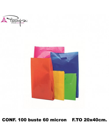 PNP BUSTE REGALO 20X40 FAGIOLO 60my [100PZ]