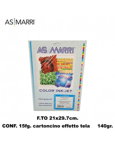 CARTA TELATA A4 140GR.15FG.