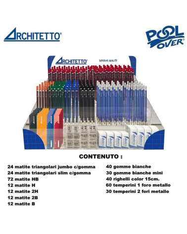 ASS.TO ARCHITETTO MATITE E GOMME