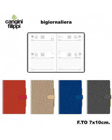 CANGINI FILIPPI AGENDA BIGIORNALIERA 7X10 110WX