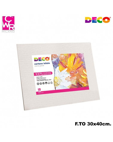 CWR CARTONE TELATO DECO STUDIO 30x40