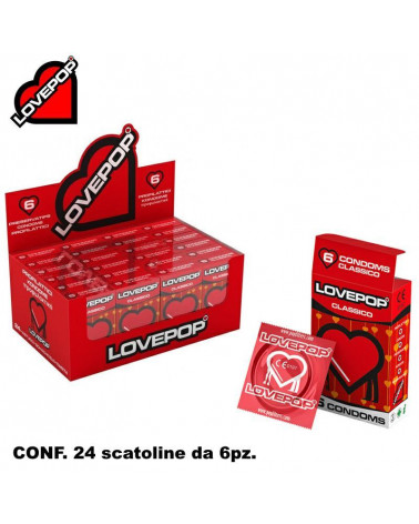 PROFILATTICI LOVEPOP 6x24pz.