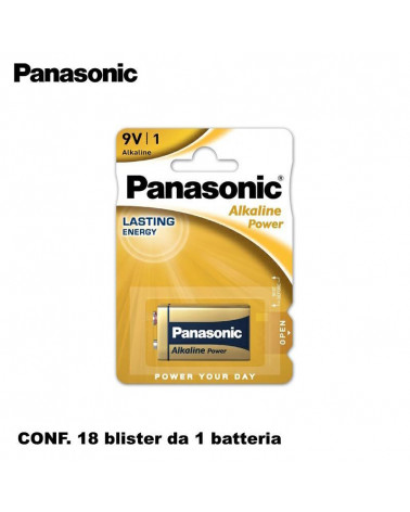 PANASONIC 9 VOLTS  BATTERIE [18BL]