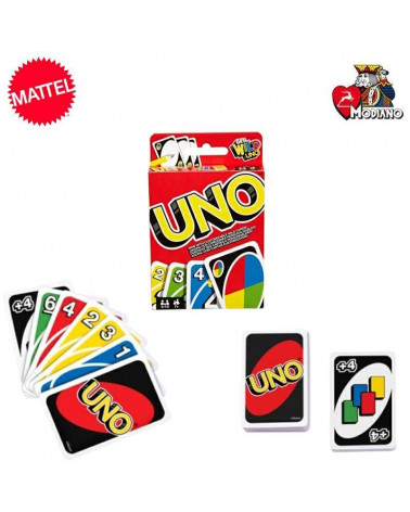 MODIANO CARTE UNO MATTEL GIOCO