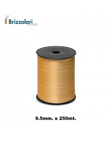 BRIZZOLARI ROCCHETTO MM9,5X250MT. ORO 03-NASTRO