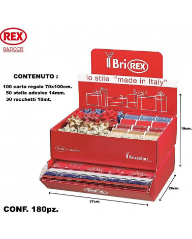 REX ESP DA BANCO RASO STELLA STELLINA 180pz.