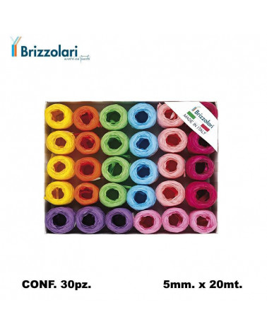 BRIZZOLARI OVINE RAFIA 7002 MM5X20MT. [30PZ]