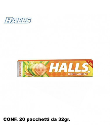 HALL'S VITA-C AGRUMI S/Z 32gr.20pz.