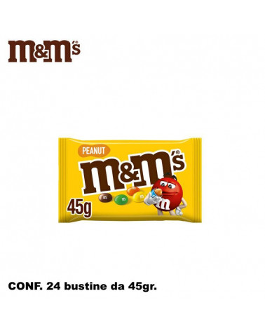 M&M'S PEANUT 45gr.24pz.