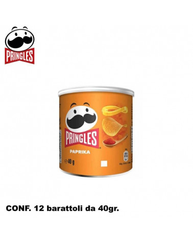 PRINGLES PAPRIKA 40gr.12pz.