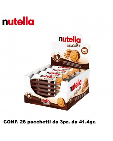 NUTELLA BISCUITS 41.4gr. T3 28pz.
